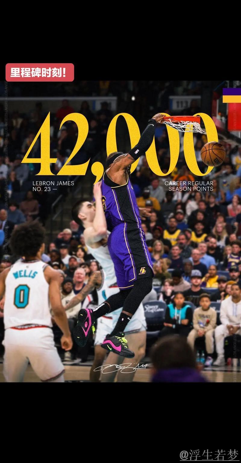 詹姆斯达成42000分成就,湖人三巨头合力斩获85分击败灰熊 詹姆斯达成42000分成就,湖人三巨头合力斩获85分击败灰熊